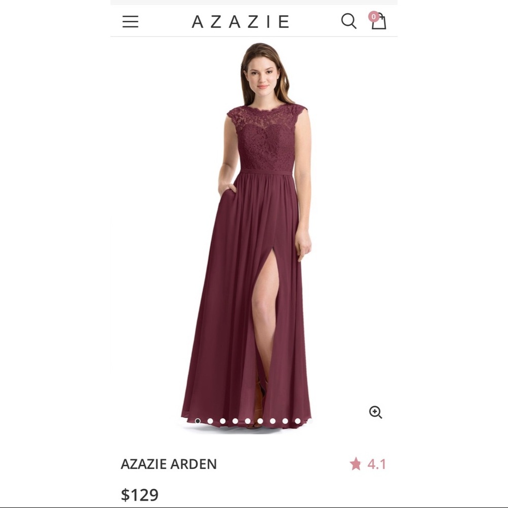 NWT Azazie Prom/Bridesmaids Dress